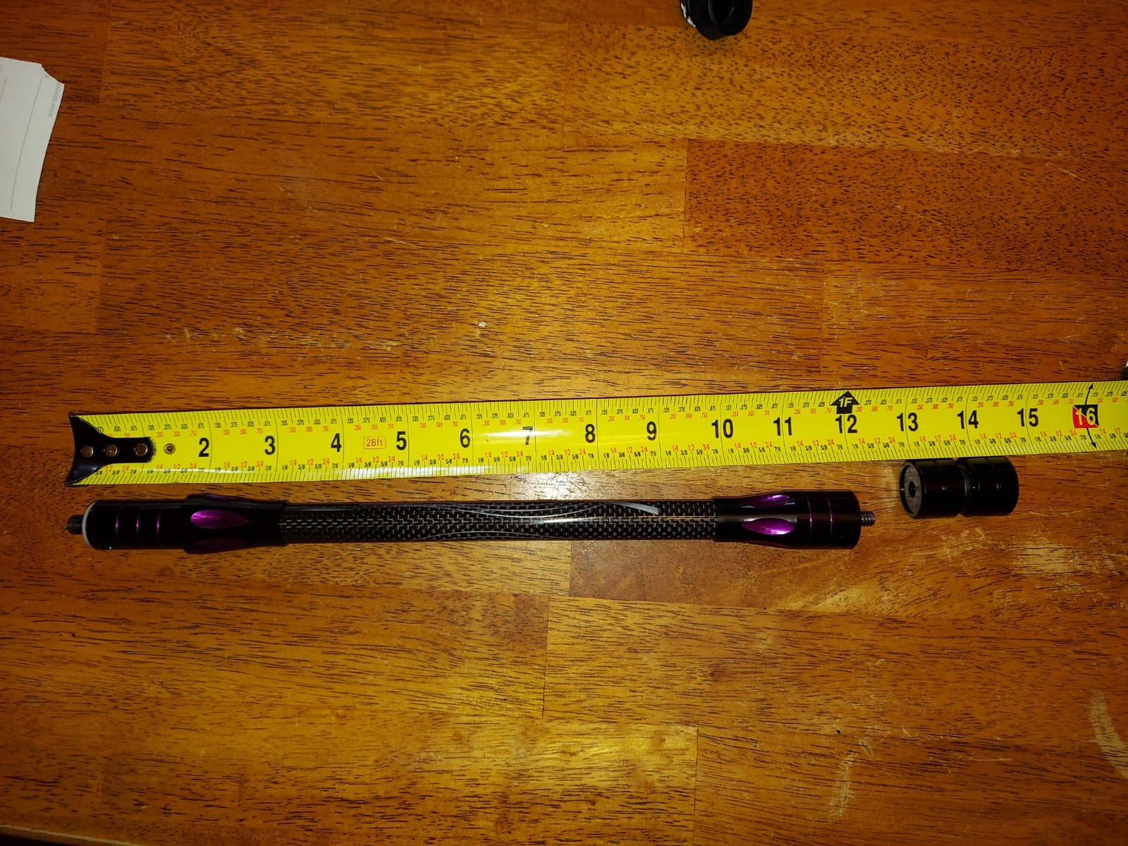 10/12/15 Inch Archery Bow Stabilizer Carbon Fiber Balance Bar Stabilizer customer photo 1