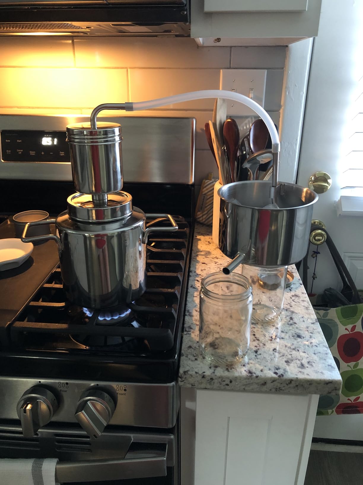 LETIME Hydrosol Maker, Steam Distillation Equipment for Making Hydrosol and Essential Oil, KD5 Stainless Steel Hydrosol Distiller, Plug and Play Distillation Kit, Portable Hydrosol Machine customer photo 2