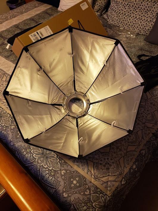 GVM 80W Video Light, Studio Lights for Photography, Softbox Lighting Kit with Bowens Mount, CRI97+ 5600K Colour Temperature , 22in Softbox, Tripod Stand, YouTube, Video, Wedding customer photo 1