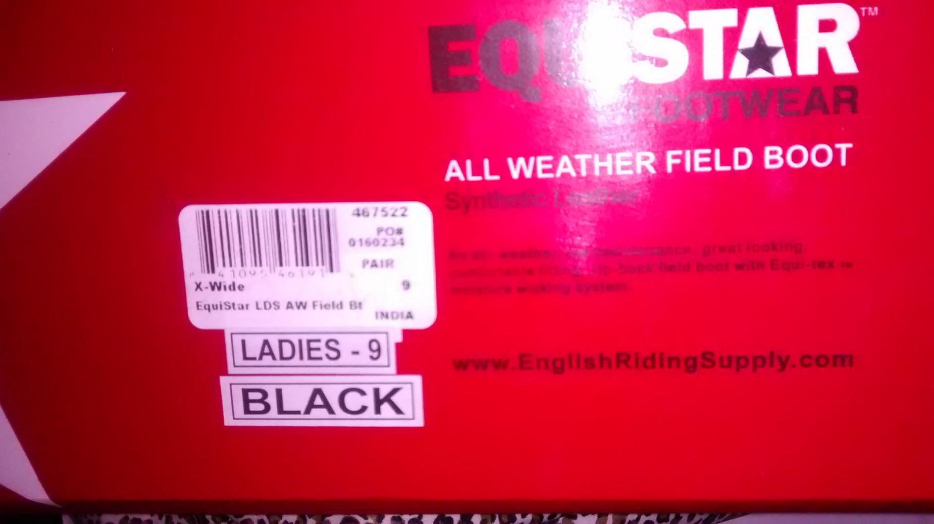 Equistar Women's All-Weather Synthetic Field Equestrian Riding Boot customer photo 2