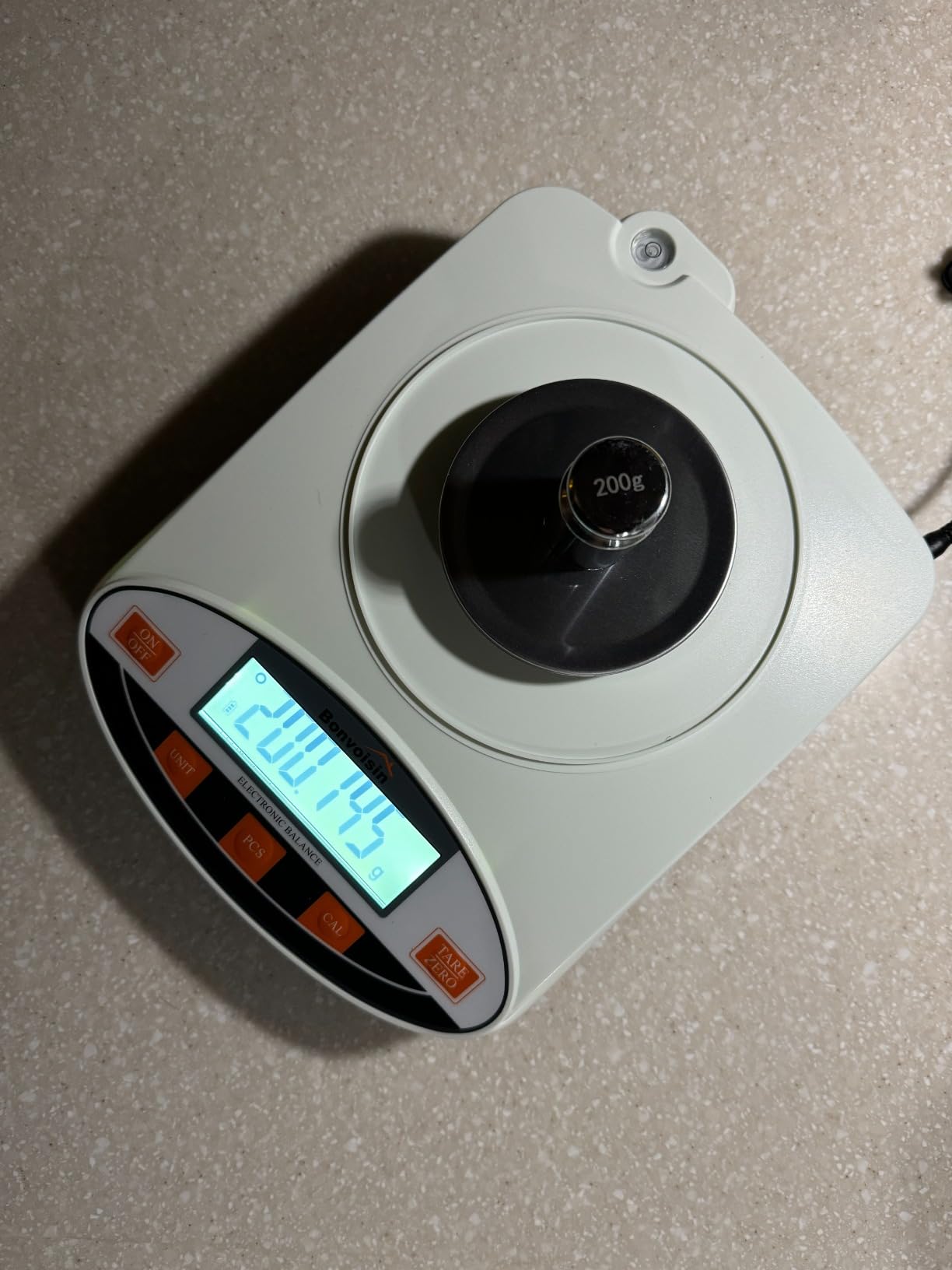 Bonvoisin Lab Scale 500g x 0.001g Digital Gram Scale Analytical Balance customer photo 2