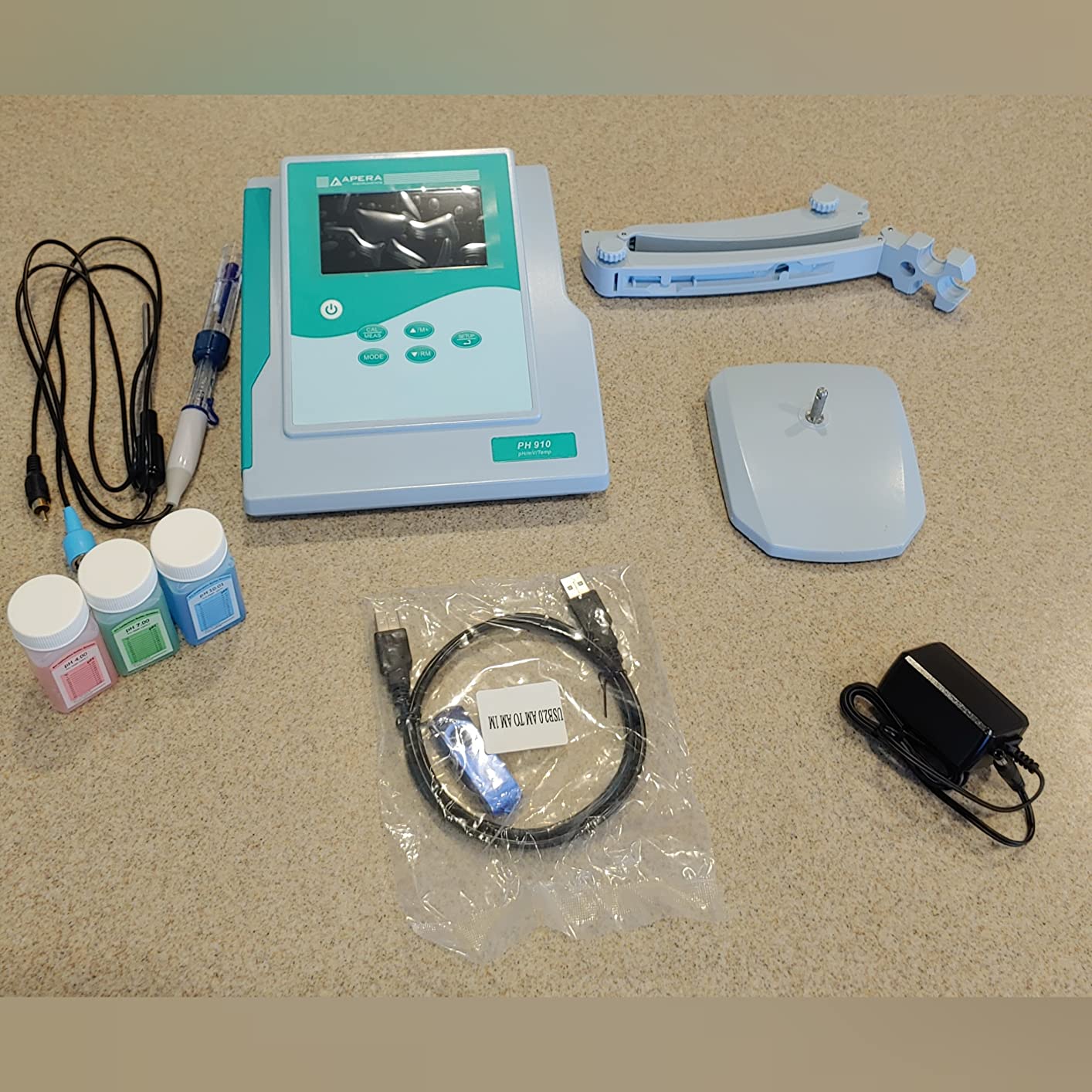 Apera Instruments PH910 Benchtop Lab pH Meter Kit with LabSen 211 Refillable Glass pH Electrode customer photo 1