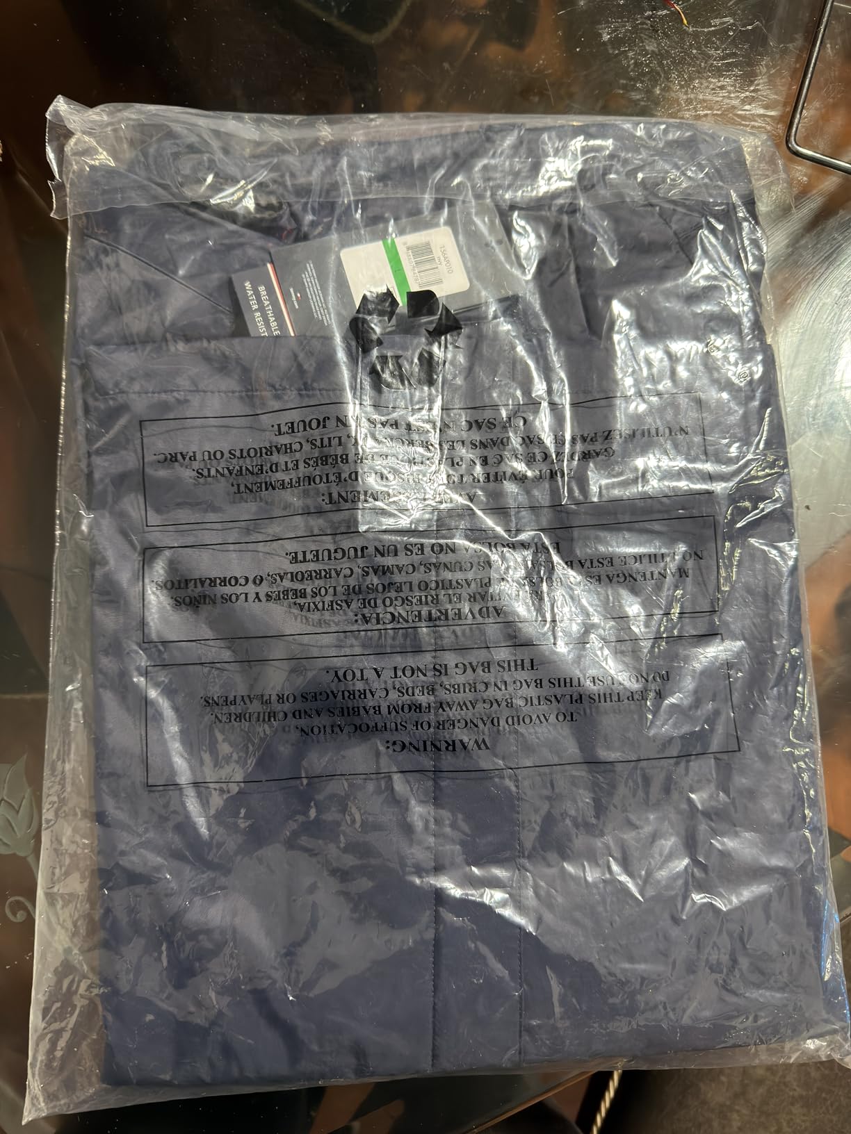 Tommy Hilfiger Men's Lightweight Breathable Waterproof Hooded Jacket customer photo 2
