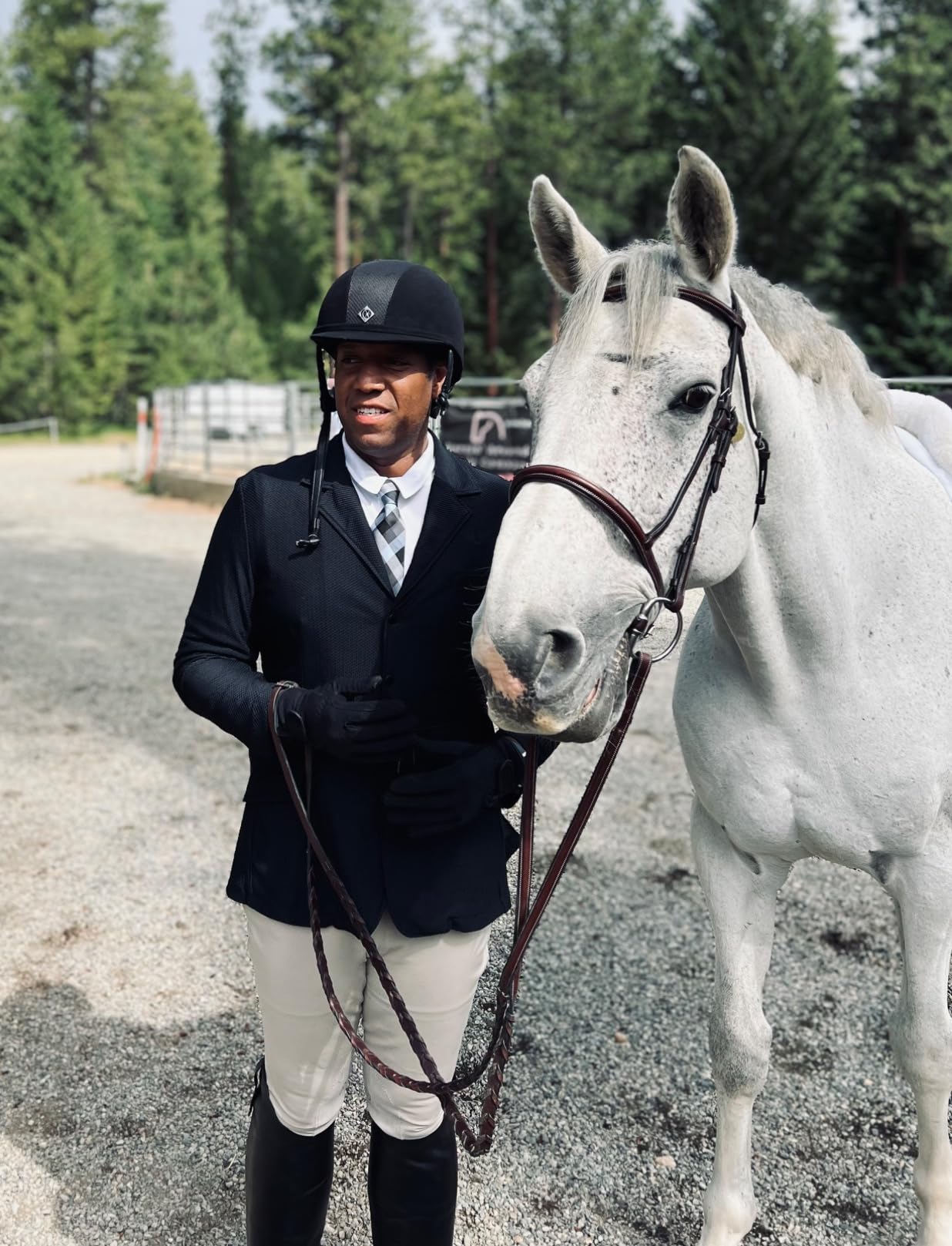 TuffRider Men's Zephyr Show Coat customer photo 1