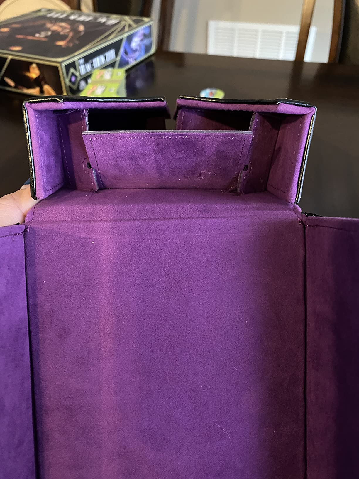 Forged Dice Co. Draco Castle Foldable Dice Tray and Dice Tower - Foldable DND Dice Tray and Dice Rolling Tray Tower - Perfect for Dungeons and Dragons RPG and Tabletop Gaming customer photo 2