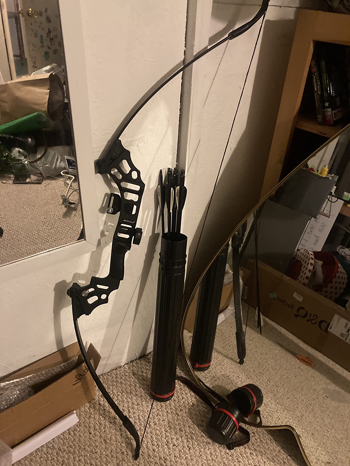 Archery Recurve Bow and Arrow Set for Adults, Archery Hunting Long Bow Set for Adults Beginner & Youth, Takedown Recurve Bow 30lb 40lb 50lb Kit with Arrow Sight & Rest & 12 Arrows customer photo 2