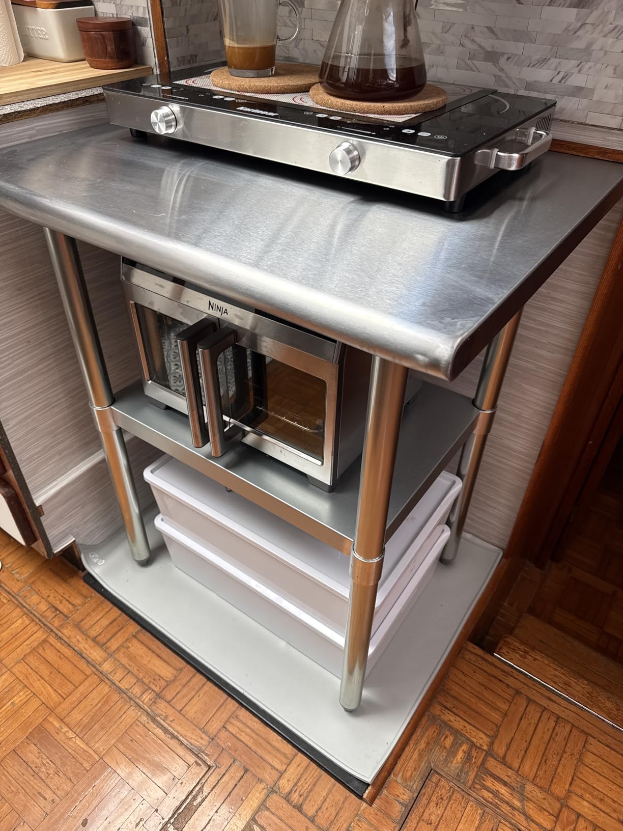 Profeeshaw Stainless Steel Prep Table 24''x60'' NSF Commercial Workbench customer photo 1