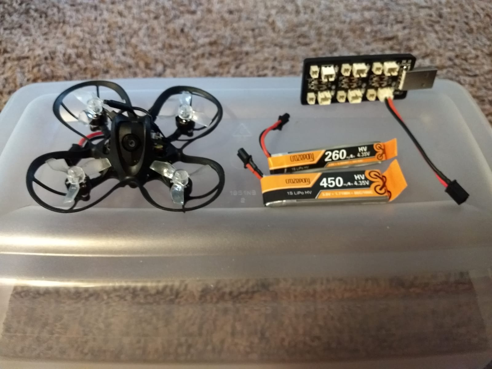 EMAX Nanohawk PNP No Receiver 65mm FPV Indoor Outdoor Racing Drone Ultra Light Micro Whoop for Beginners customer photo 1