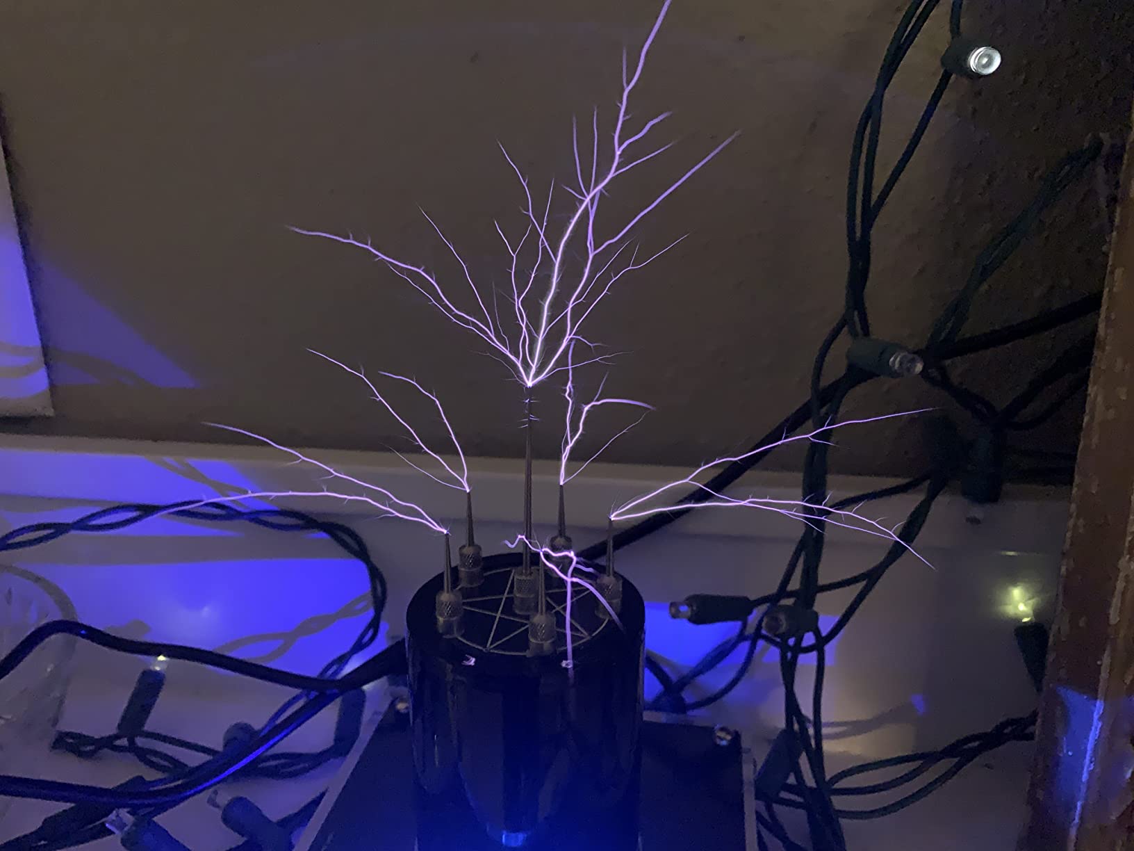 JZENT Bluetooth Music Tesla Coil SSTC Wireless Transmission Model JE-19 customer photo 2