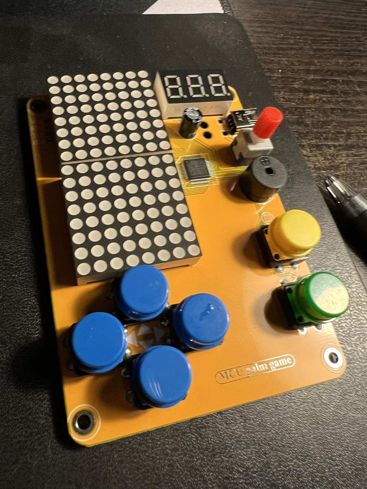 DIY Solder Project Game Kit with 5 Retro Classic Games for Electronic Soldering Practice and Learning, Comfortable Acrylic Case and Handheld Size, Ideal Gift for Family and Friends by VOGURTIME customer photo 2