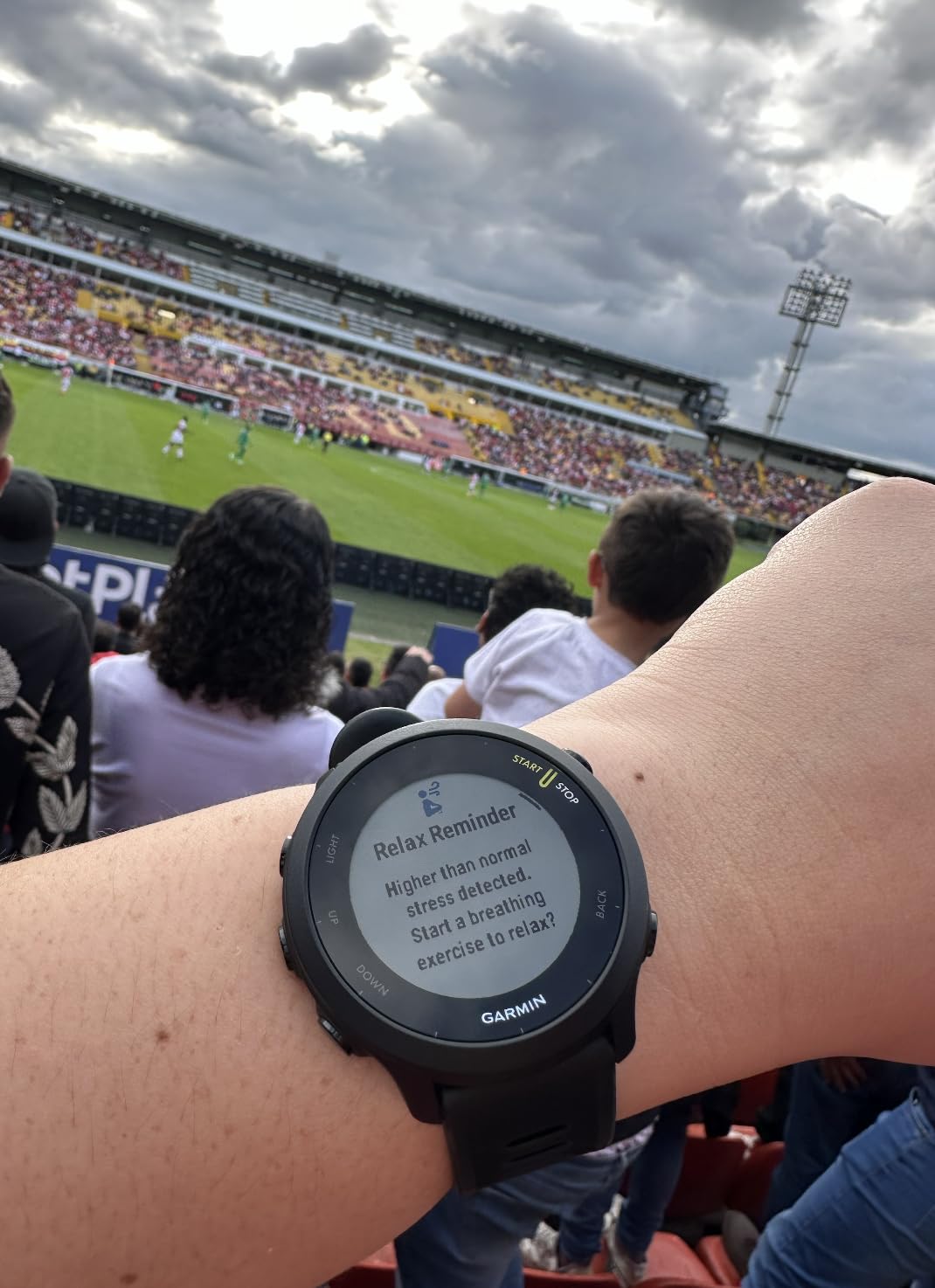 Garmin Forerunner 55 GPS Running Smartwatch, Black customer photo 1