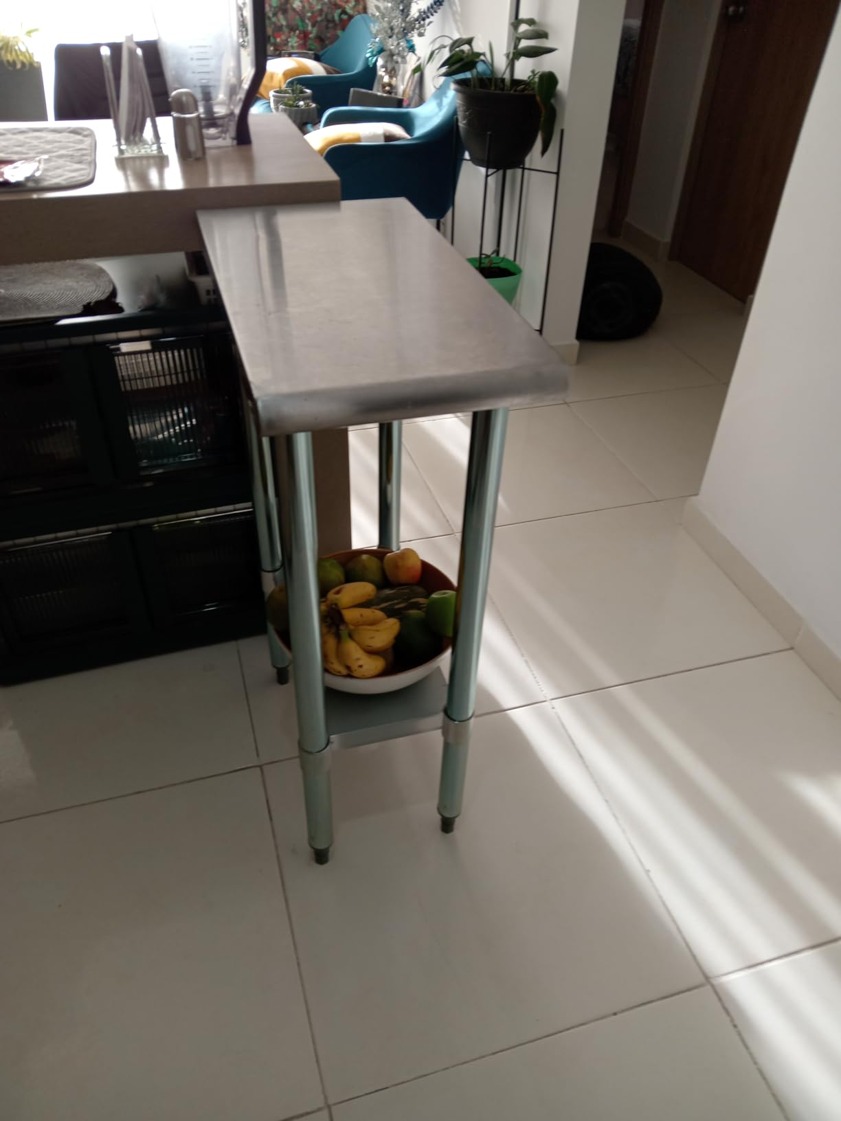 STABLEINK 18-Gauge Stainless Steel Prep Table with Undershelf 36”x24” 3ft customer photo 1