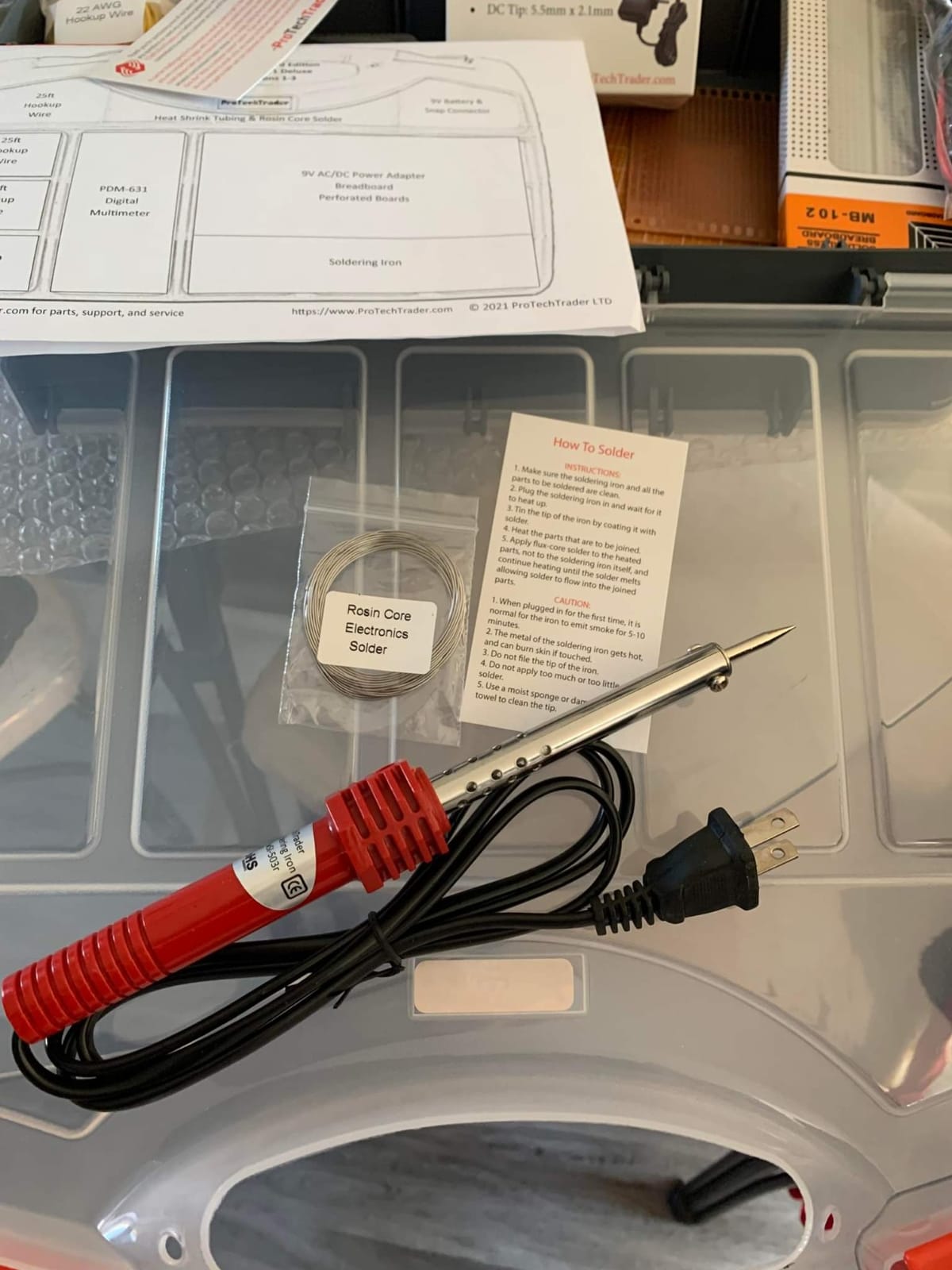 Make Electronics 3rd Edition Kit 1 Deluxe Electronic Component Kit customer photo 1