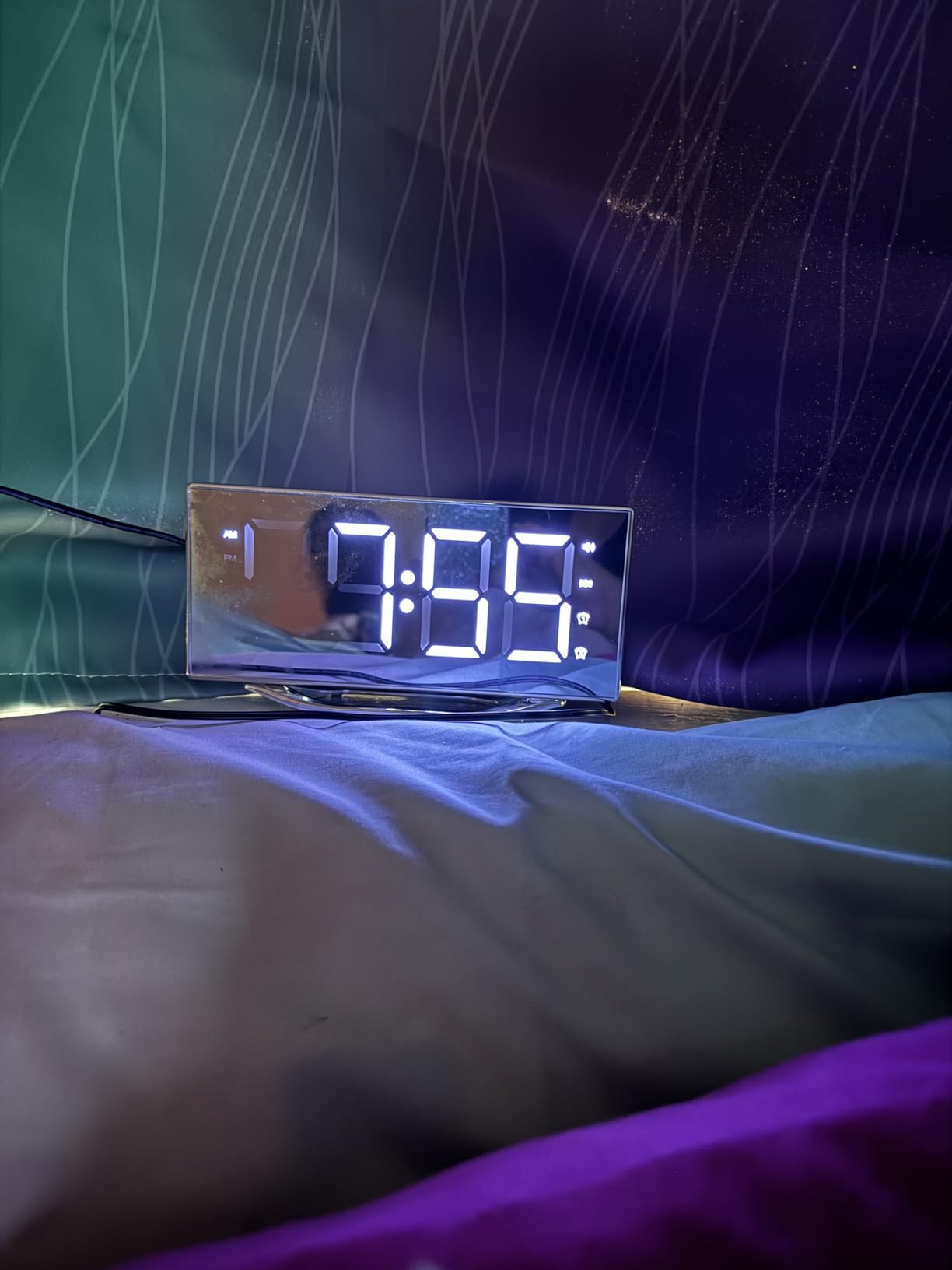 PPLEE Extra Loud Vibrating Alarm Clock with Bed Shaker customer photo 2