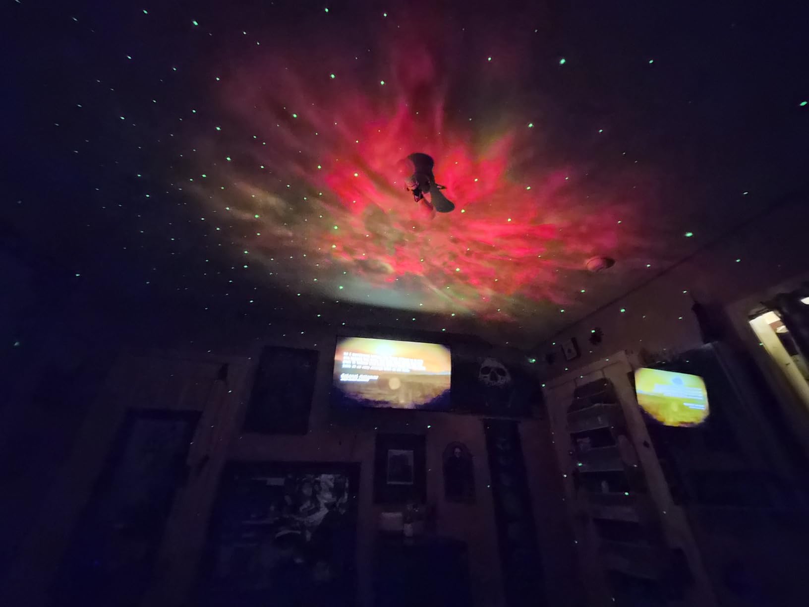 Kids Astronaut Star Projector Night Light - Galaxy Space Lamp with Remote, 8 Nebula Effects, Timer, 360° Rotating Head, Cool Room Decor, Birthday Christmas Gift for Children Teens customer photo 2
