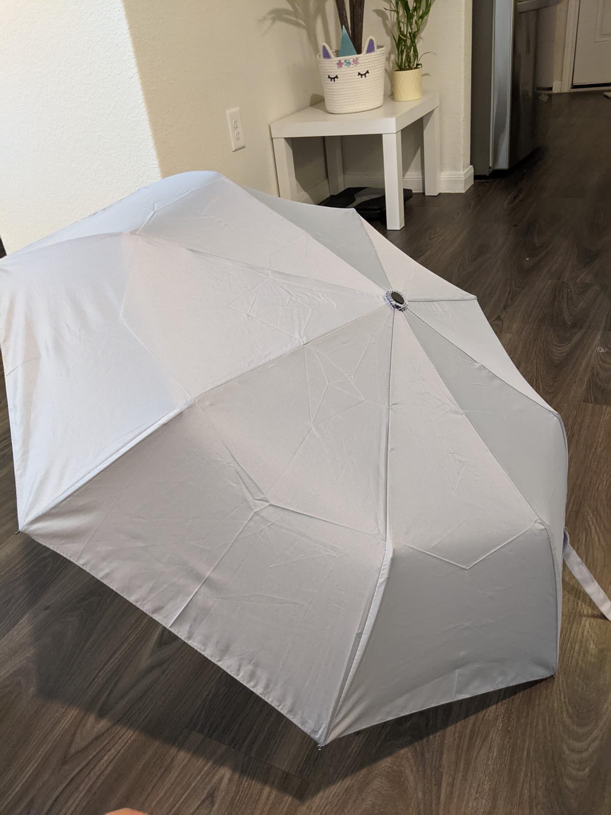 NPCQUN Travel Essentials Umbrella Windproof Compact Collapsible Light, Automatic, Strong and Portable, Wind Resistant Folding Small Umbrella for Rain customer photo 1