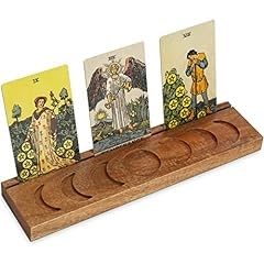 Tarot Card Holder with Moon Phase, Wooden Oracle Card Display Stand customer photo 1