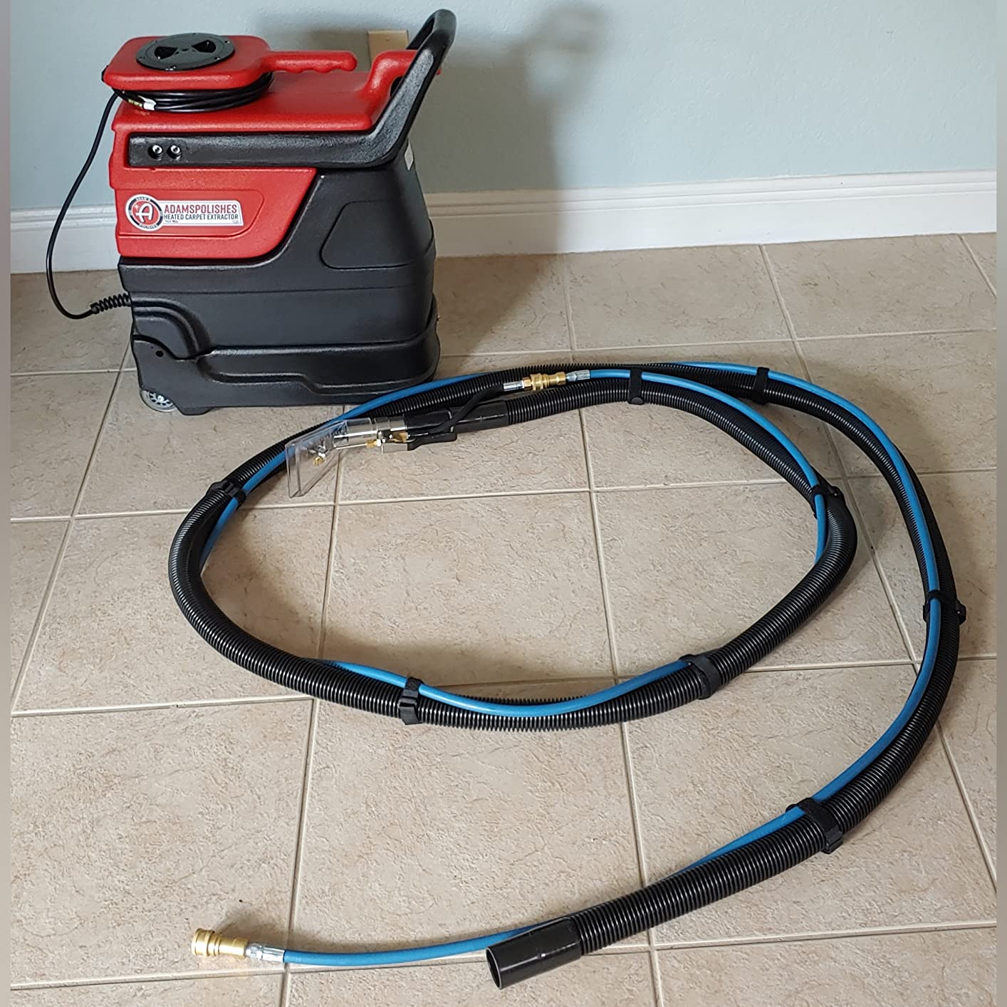 Adam's Polishes Heated Carpet Extractor - Powerful 200 Degree Spot and Upholstery Cleaner, Clear Head Hand Tool, 15 Foot Hose, Easy Dirt and Spot Removal for Vehicles customer photo 2
