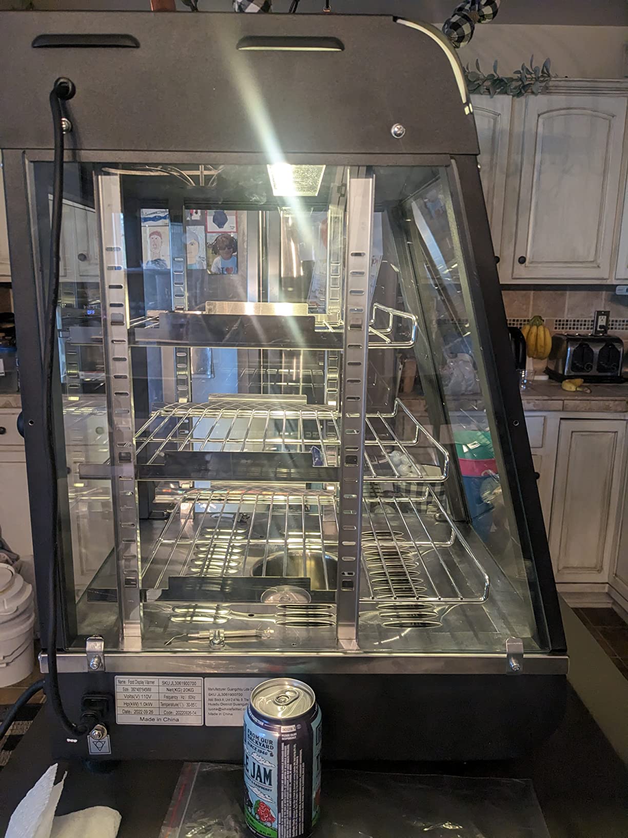 26'' Food Warmer Display Hot Food Countertop Case, Heated Cabinet customer photo 1