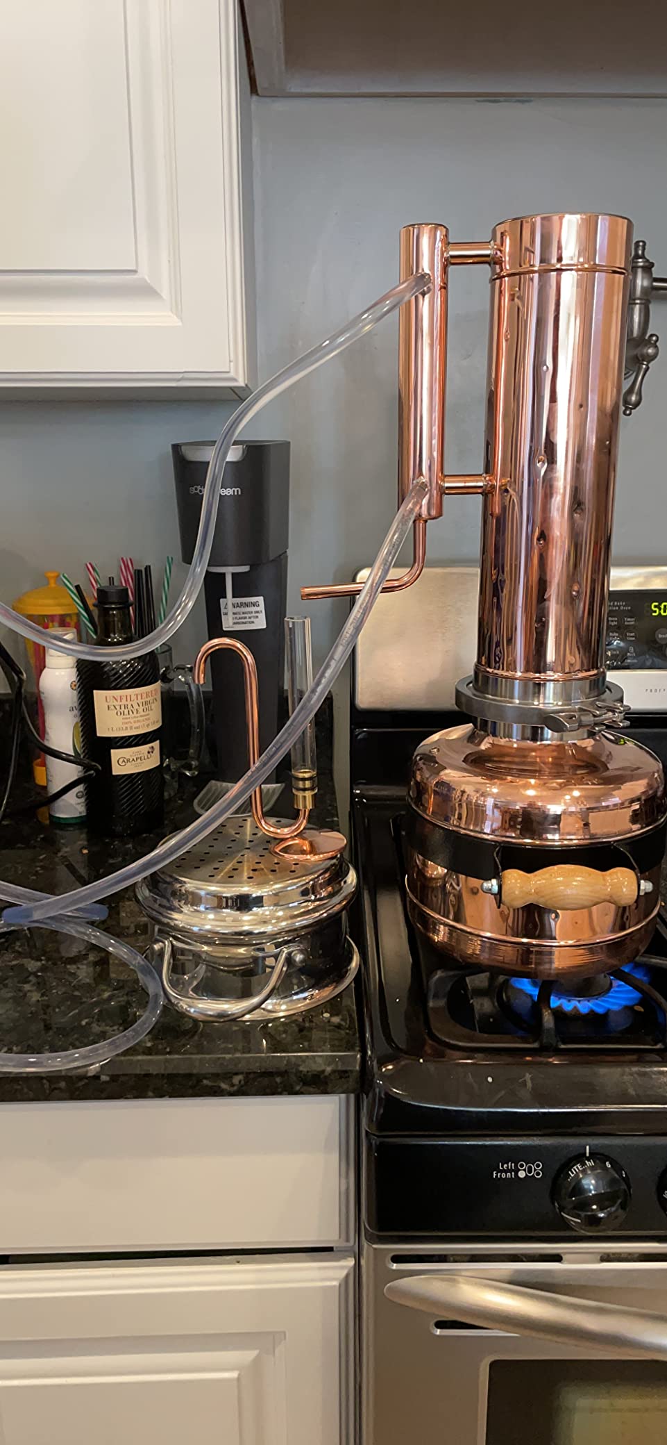 Essential Oil Distiller Kit - 1,3 Gall (5L) for Steam Distillation Oil Making and Extracting - Home Distiller Equipment DIY Essential Oil from Herbs, Plants and Flowers customer photo 1