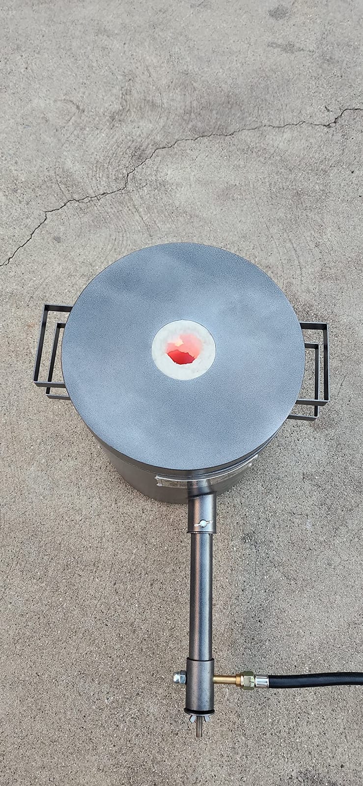 TOAUTO 6KG Propane Melting Furnace Kit TMF6000B-V3 Propane Foundry Home Kiln Casting Tool for Smelting Casting Gold Silver Copper Scrap Metal Recycle Aluminum customer photo 1