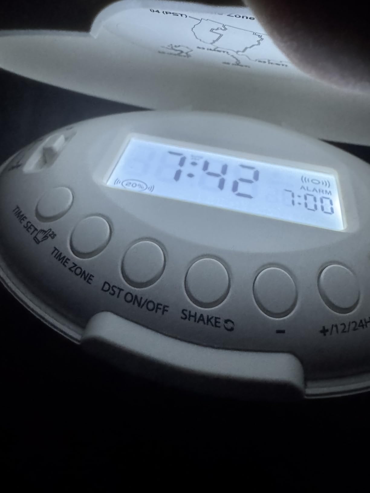 DreamSky Vibrating Alarm Clock for Heavy Sleepers Adults Under Pillow customer photo 1