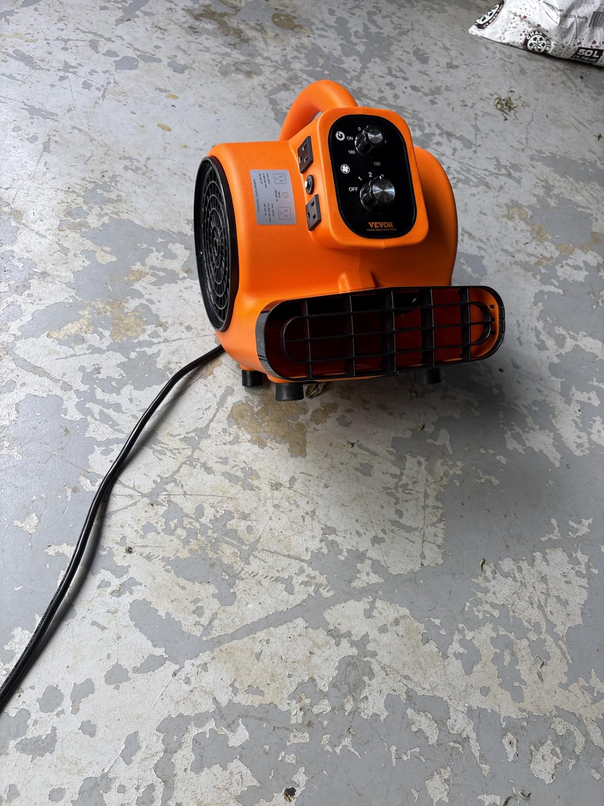 VEVOR Air Mover, 1/4 HP 1000 CFM Carpet Dryer for Cooling and Ventilating customer photo 2