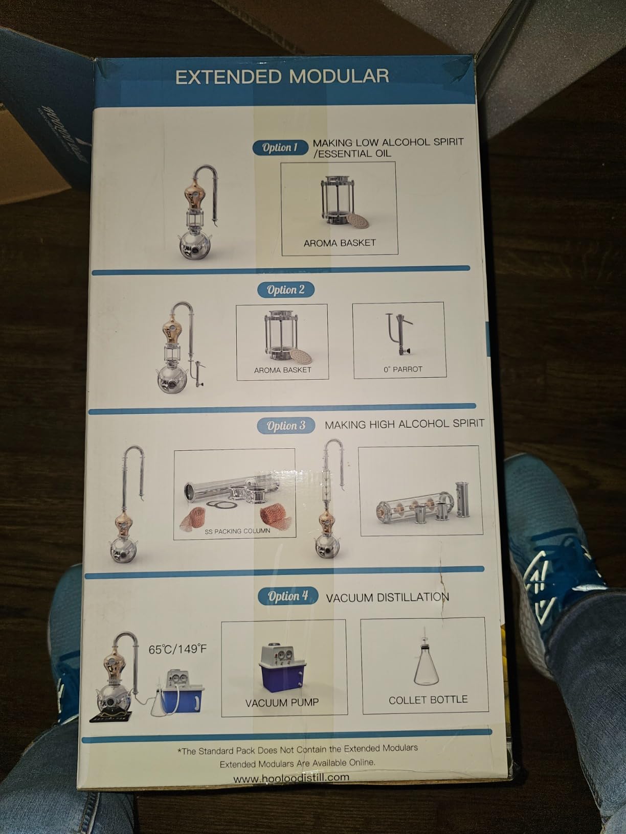 HOOLOO D15 3Gal Alcohol Still Essential Oil Distiller Wine Making Kit customer photo 1