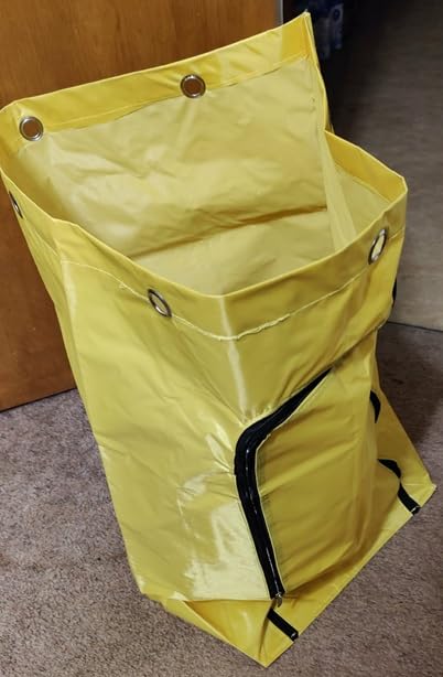 Cleaning Cart, Janitorial Cart, Cleaning Caddy with Wheels, Janitor 440 LB customer photo 2