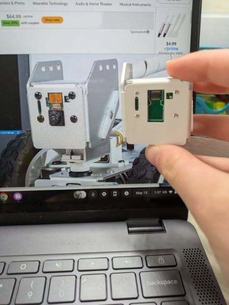 SunFounder Picar-X AI Robot Smart Car Kit for Raspberry Pi 5/4/3B+/Zero 2w, Openclaw LLMs ChatGPT/Gemini/Grok, Voice&Video Recognition, Python, Scratch, Camera (RPI NOT Included) customer photo 2