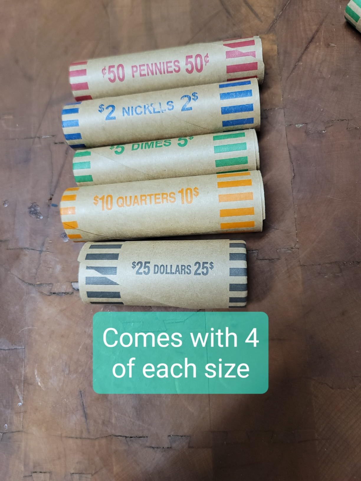 Byteen8 Coin Counter Coin Sorter with Coin Wrappers, Change Roller Machine customer photo 2
