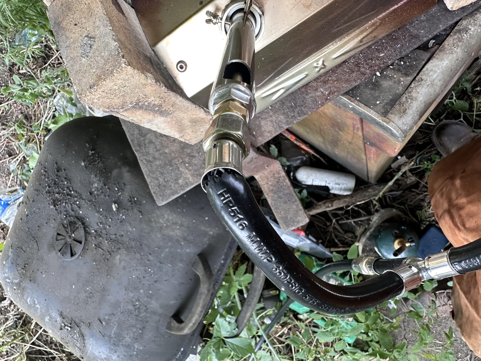 Nelyrho 1 Burner Propane Blacksmith Forge Kit customer photo 2