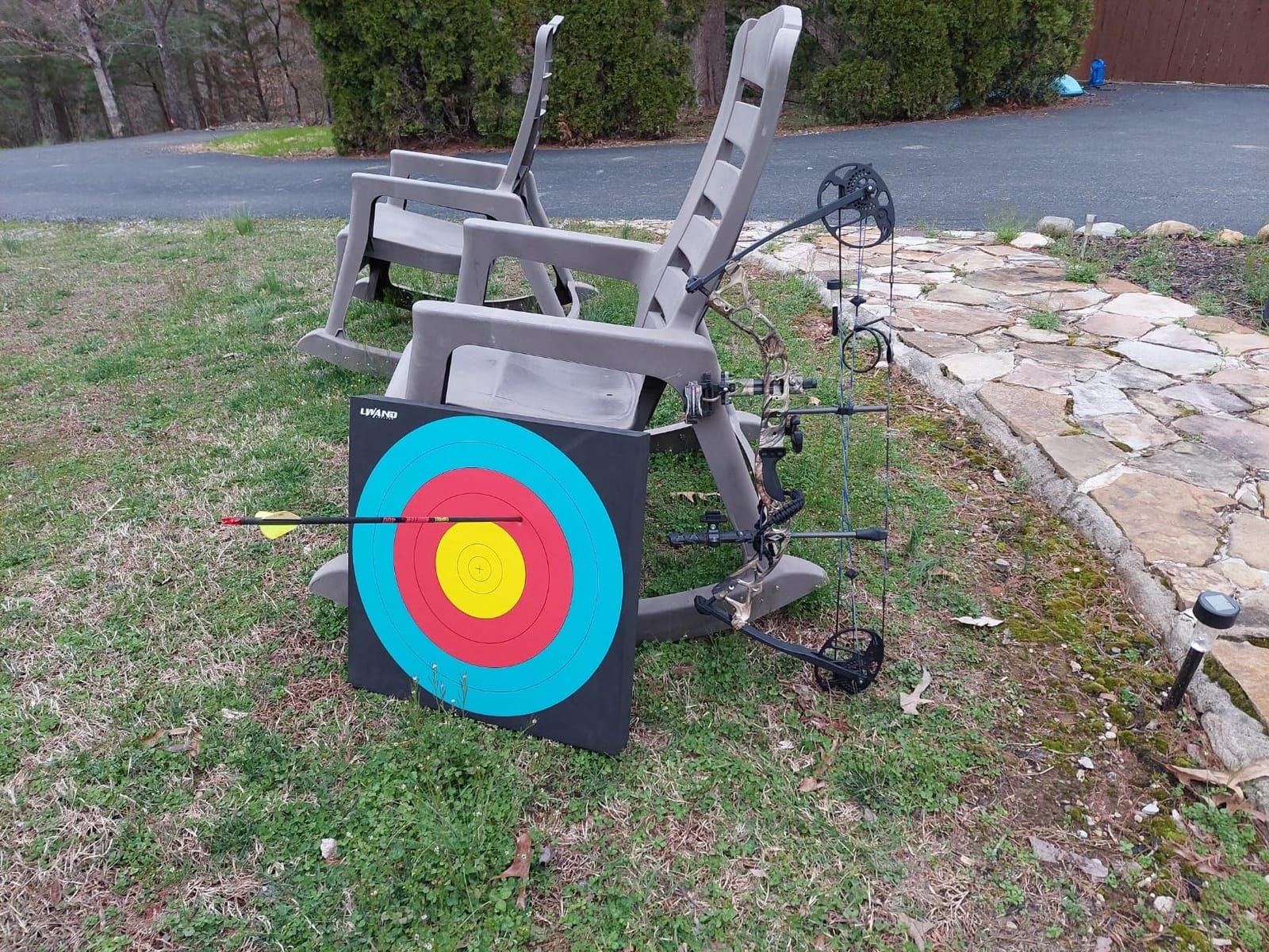 LWANO 20'' Foam Target High-Density Archery Bow & Arrow Target for Backyard customer photo 1