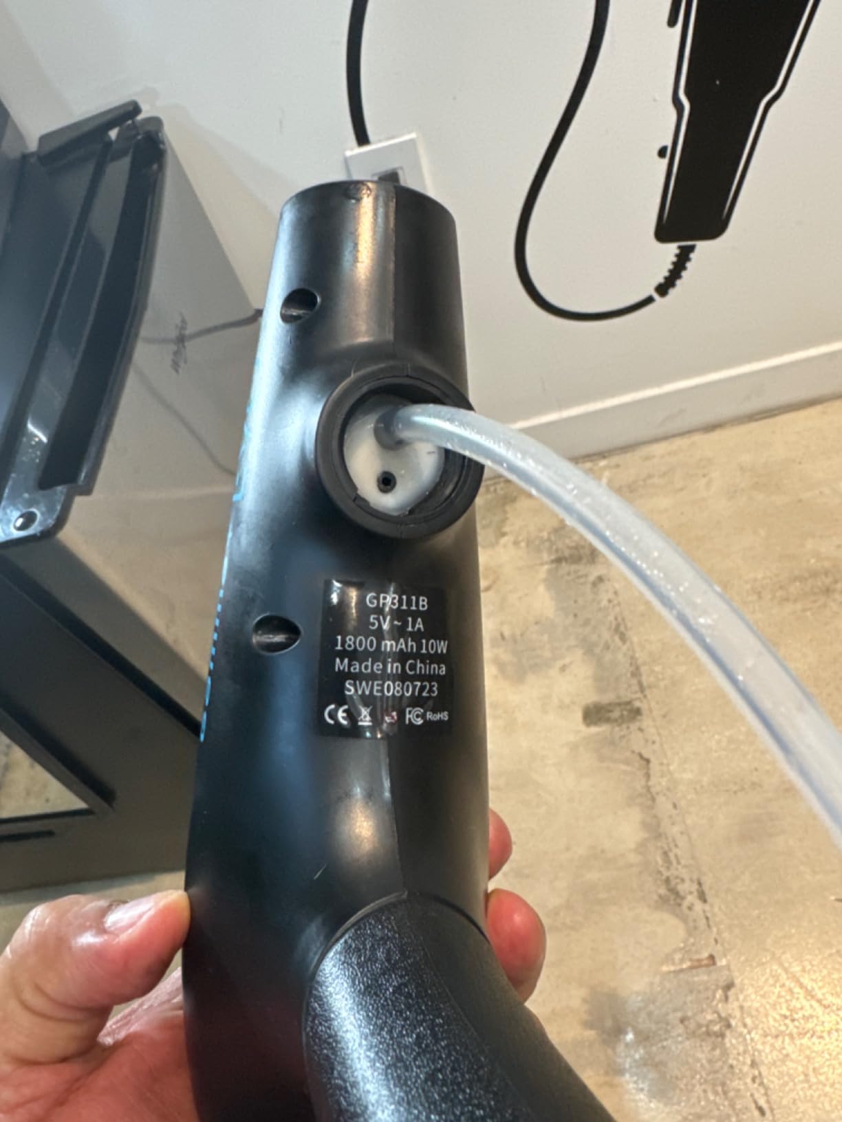 GAMMA+ Evo Nano Mister Cordless Portable Water Sprayer, Disinfect Mist, USB-C Rechargeable for Barber, Salon, Home Use customer photo 2