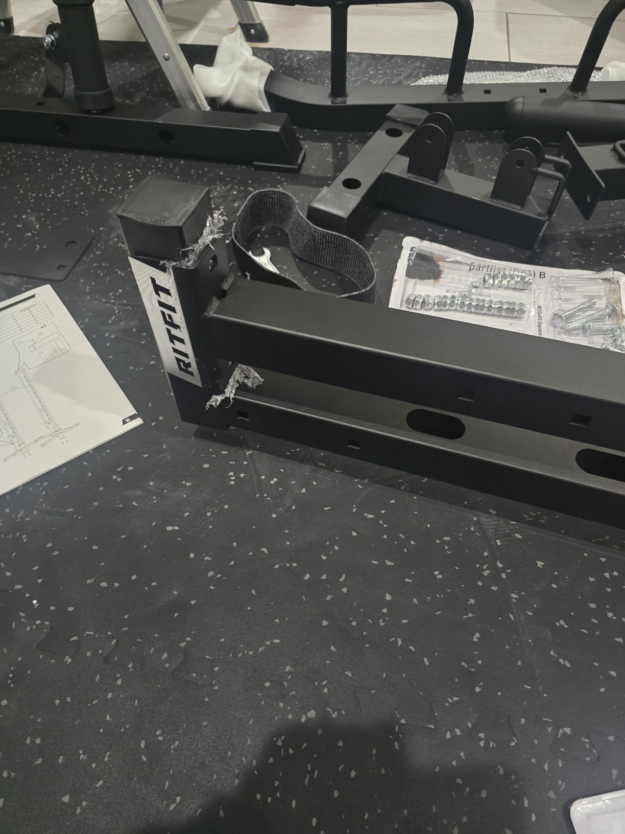 RitFit Smith Machine Power Rack with LAT-Pull Down System customer photo 1