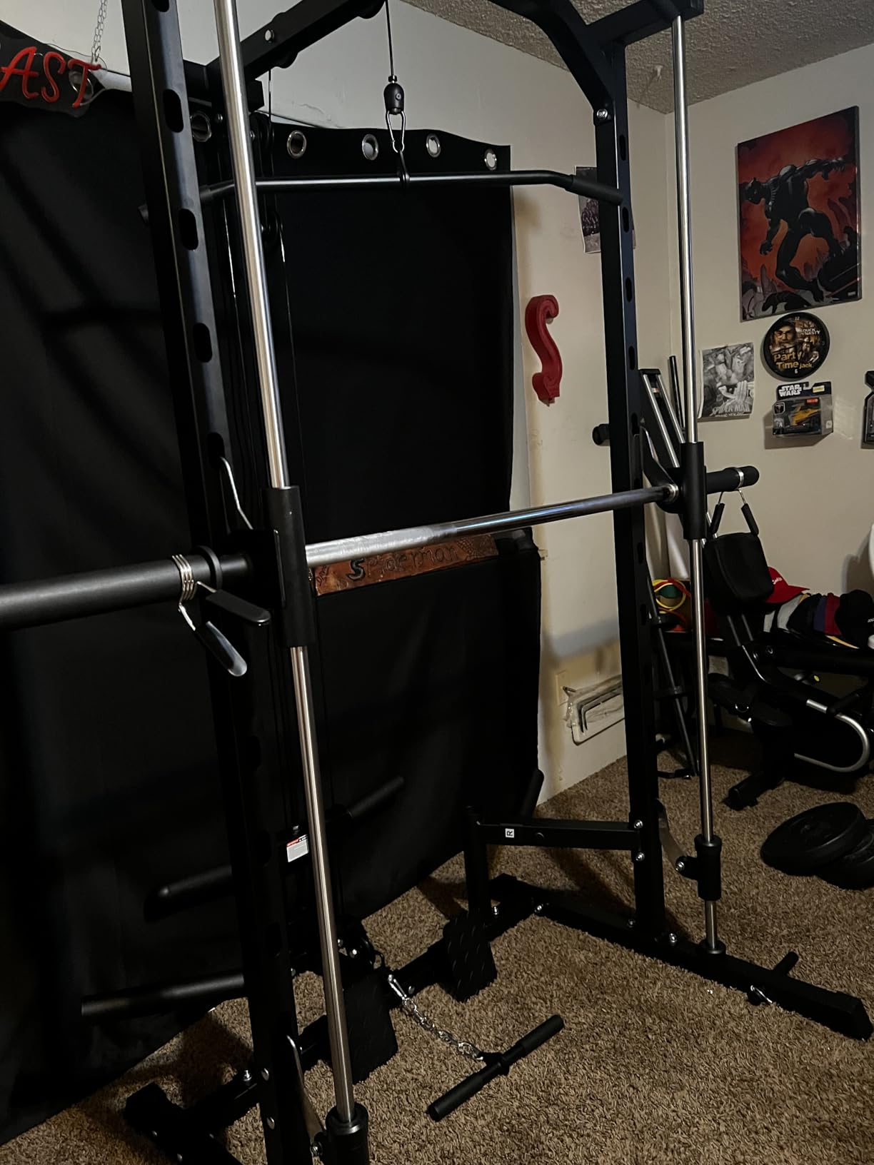 RitFit Smith Machine Power Rack with LAT-Pull Down System customer photo 2