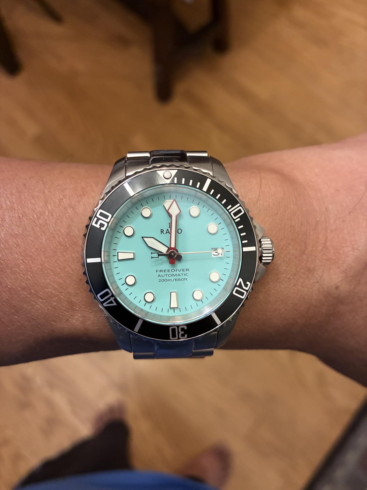 RATIO FreeDiver Sapphire Crystal Diver Watch Japanese Automatic Movement Dive Watch 200m Water Resistant Diving Watch for Men customer photo 1