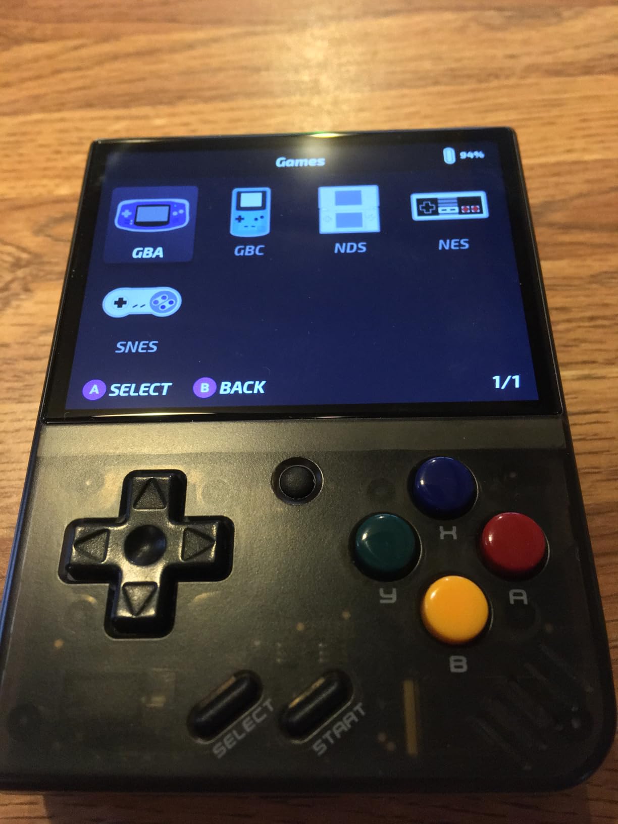 Miyoo Mini Plus OnionOS Handheld Game Console 3.5-inch 640*480 Screen 3000mAh Miyoo-mini+ with Portable Case Transparent Black customer photo 2