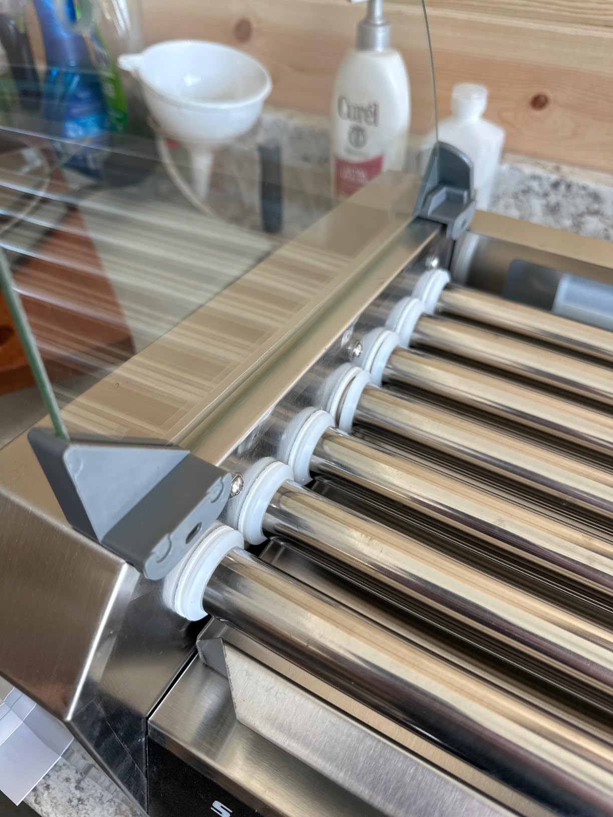 Seeutek Hot Dog Roller 5 Rollers 16 Hot Dogs Capacity 1100W customer photo 2
