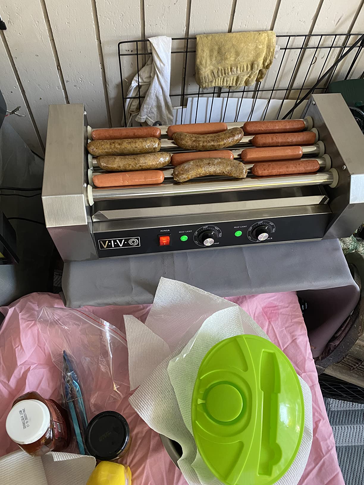 VIVO 7 Roller Electric Grill for 18 Hot Dogs, HOTDG-V007 customer photo 2