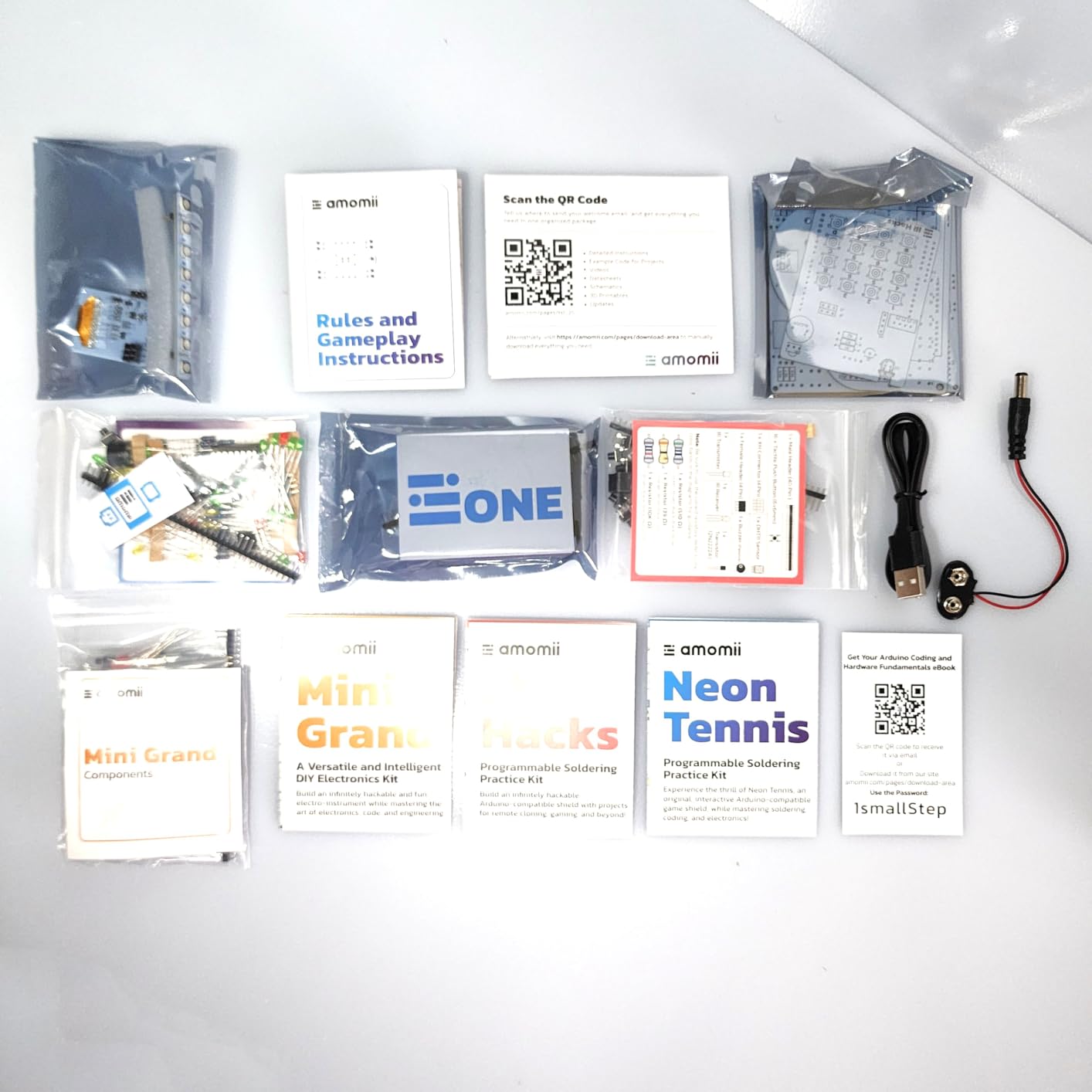 amomii Testudo Soldering Practice Kit, Build 3 Gadgets, Arduino Compatible customer photo 1