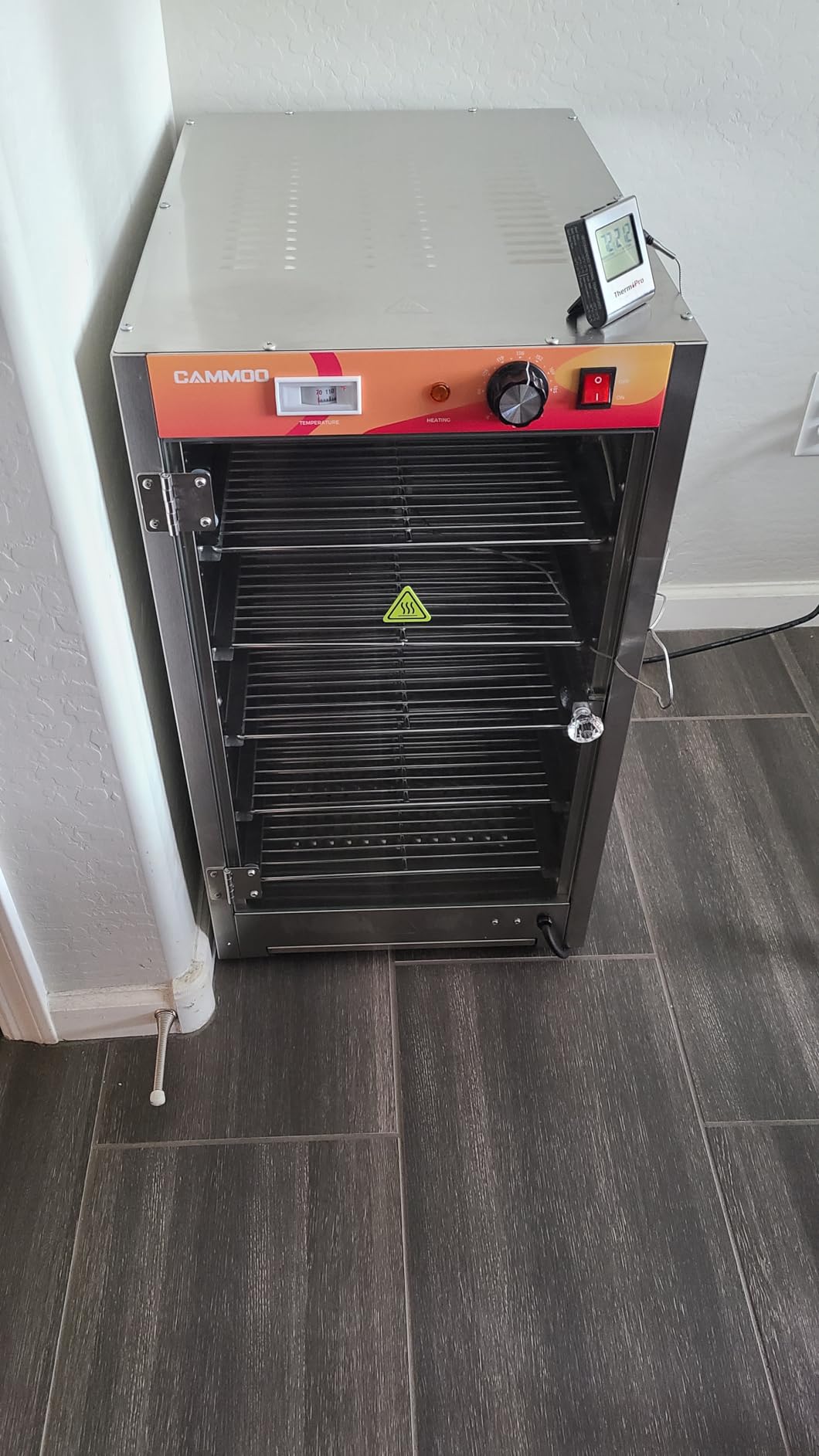 CAMMOO 133Qt 5-Tier 900W Electric Commercial Food Warmer Catering Hot Box customer photo 1