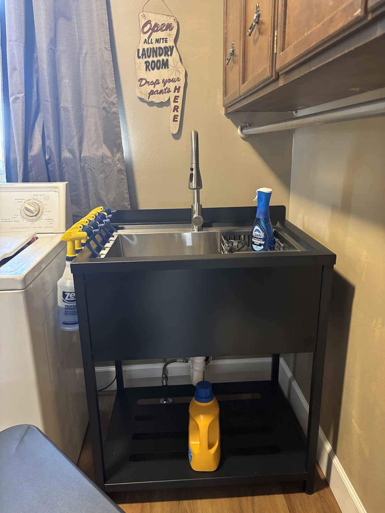Stainless Steel Utility Sink, 30.8