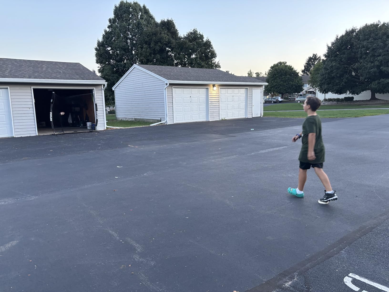 ZONLOLO 6x6ft Baseball & Softball Net for Hitting,Pitching and Batting, Throwing,Baseball net with Sturdy Bow Frame,Battting Tee,Strike Zone, Middle Size,Suitable for Kids! customer photo 2