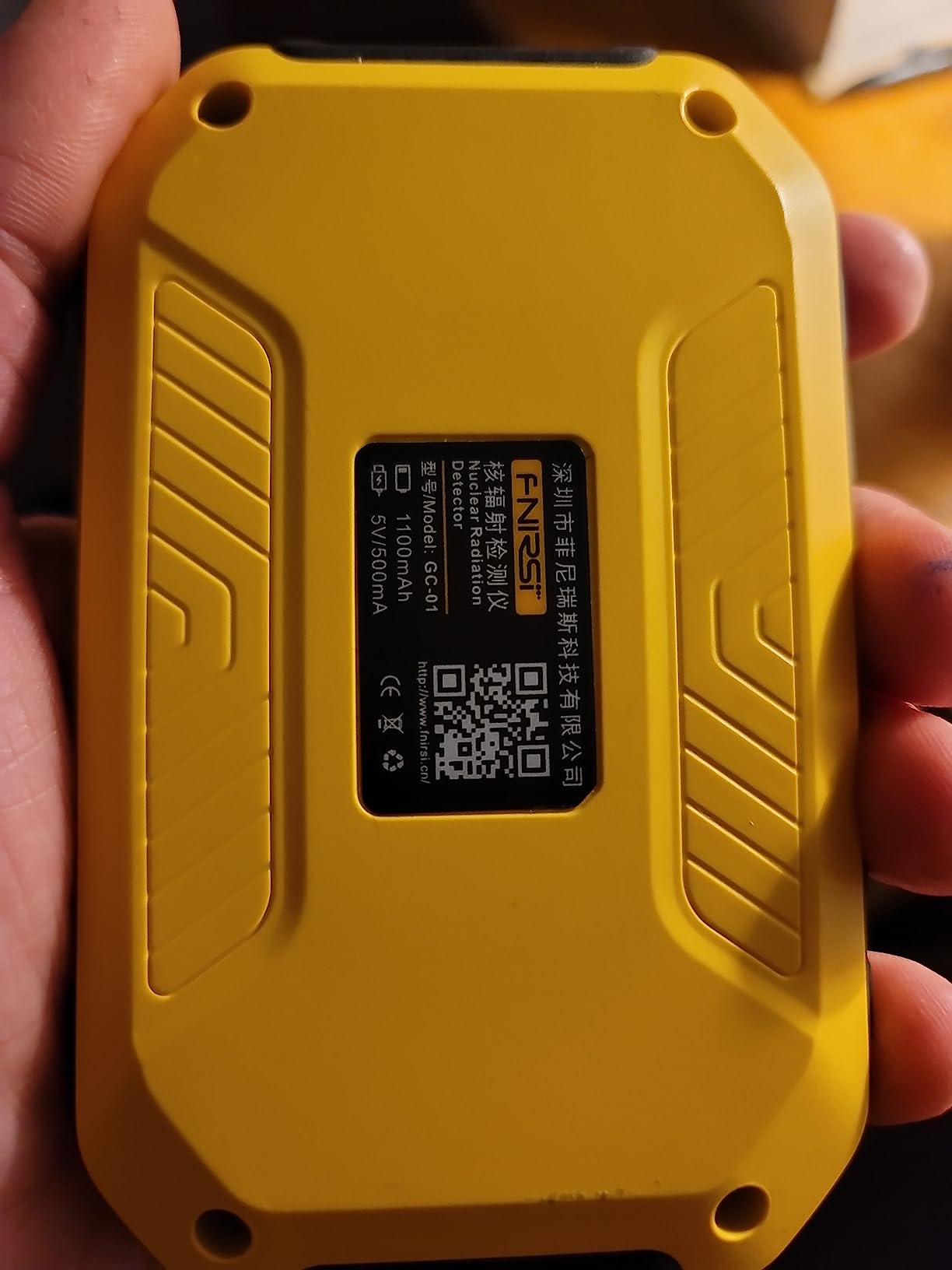 FNIRSI GC-01 Geiger Counter Nuclear Radiation Detector,Curve Display customer photo 2