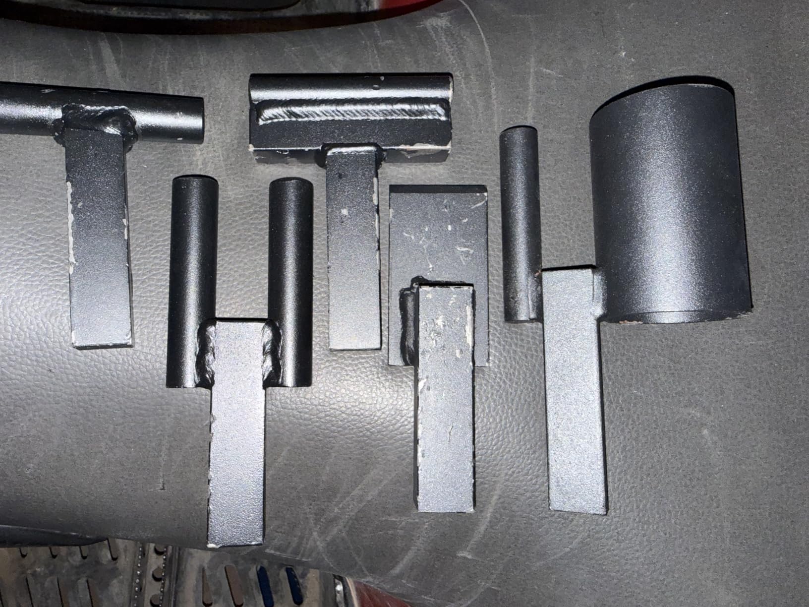 1 inch Blacksmith Anvil Hardy Hole Forge Tools Set (5PCS) customer photo 2