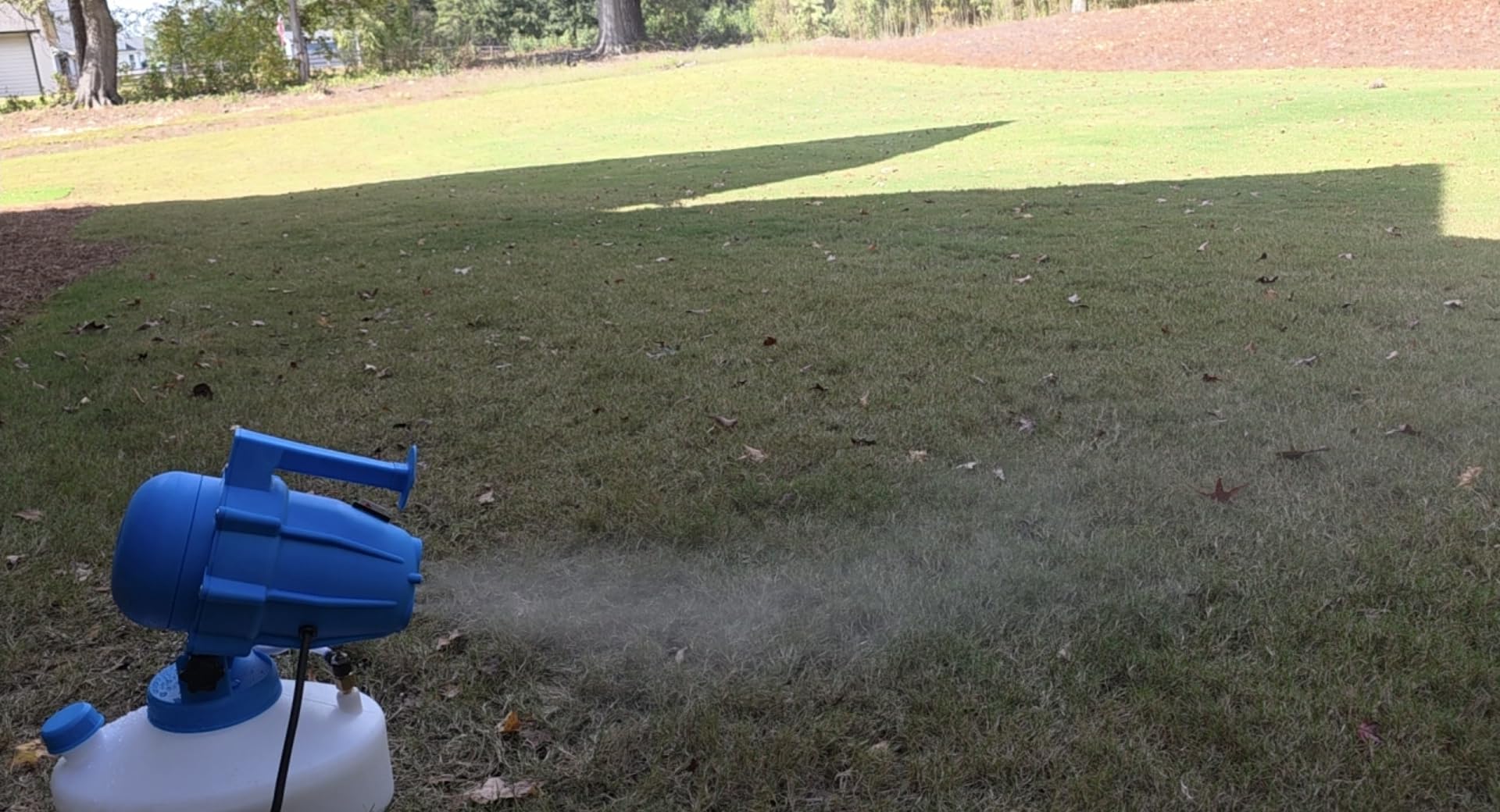 5L (1.3 Gallon) Electric ULV Fogger Sprayer Machine with 3 Nozzles, Portable Cold Fogger with Adjustable Flow Rate, 30ft Spraying Distance for Home, School, Hotel, Church, Garden, Yard customer photo 2