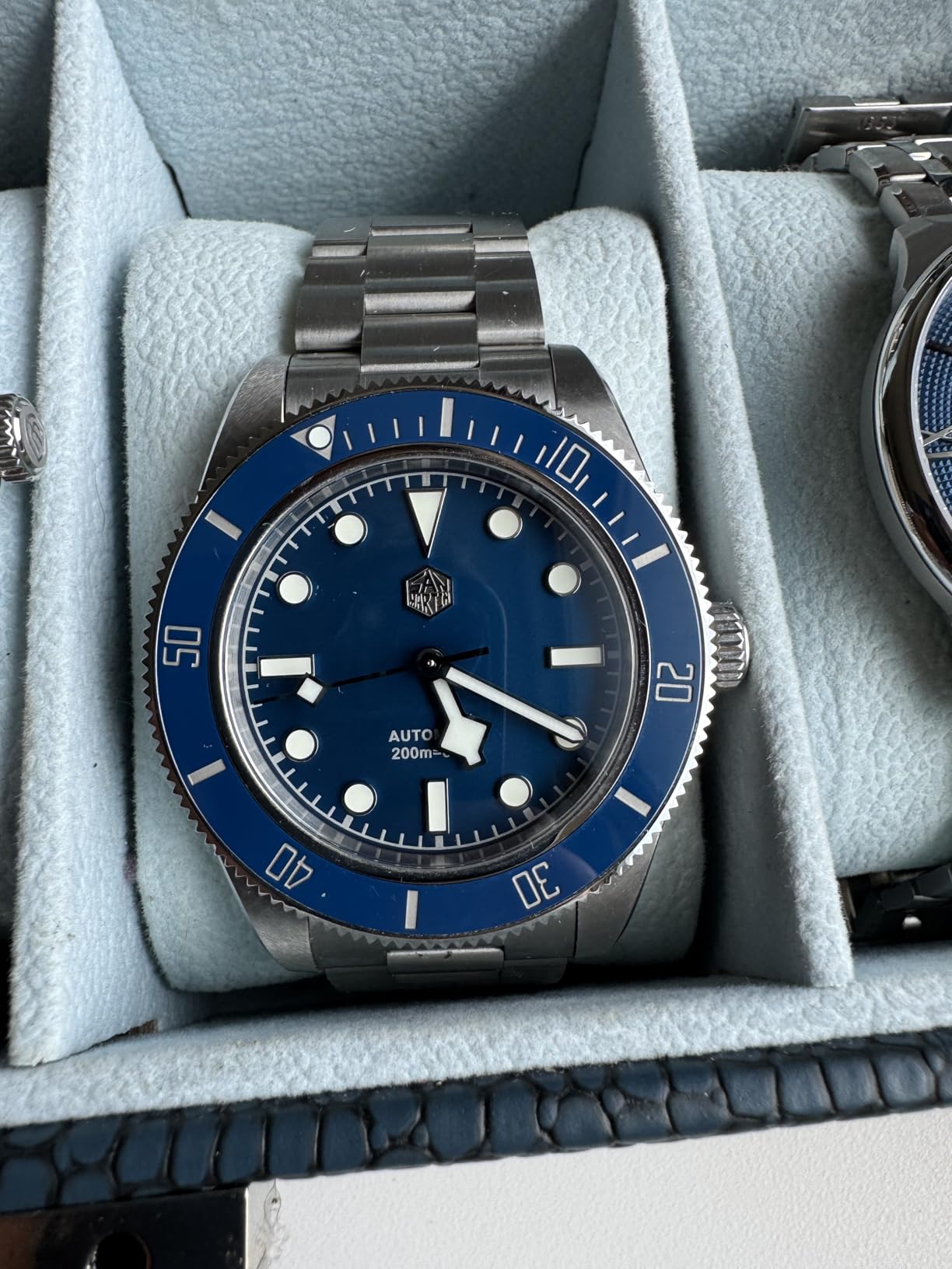 San Martin Watches for Men SN008D, 40mm NH35 Dive Watch, Sapphire customer photo 2