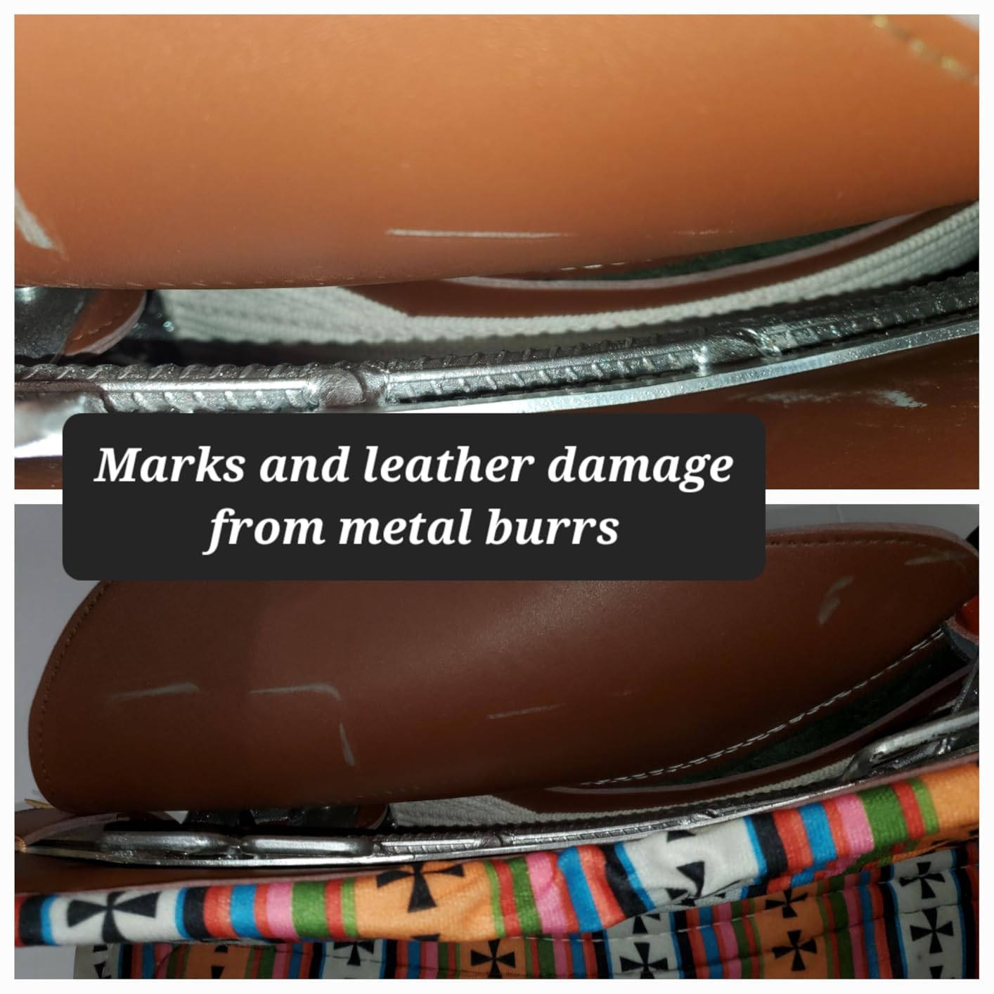 Horse Saddle Handmade Premium Leather with Soft Pads Durable, Comfortable Trail, Secure & Balanced Ride for All Riders, Brown customer photo 1