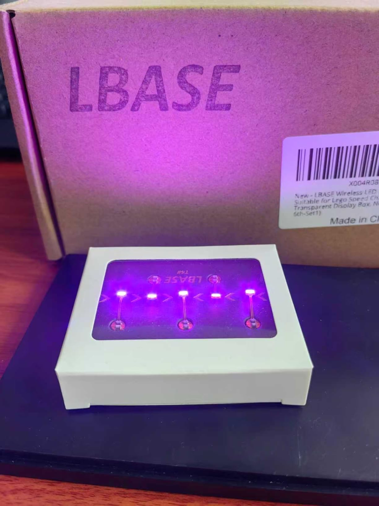 LBASE Wireless LED Light Set with Display Base for Gundam Model Kits customer photo 1